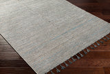 Esther EHR-2302 8' x 10' Handmade Rug EHR2302-810  Beige, Ivory, Bright Blue, Caramel, Black, Gray Surya