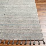 Esther EHR-2302 8' x 10' Handmade Rug EHR2302-810  Beige, Ivory, Bright Blue, Caramel, Black, Gray Surya