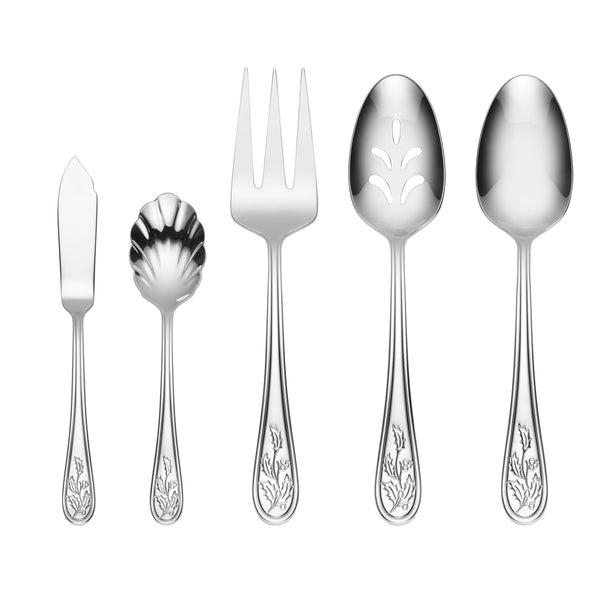 Lenox Holiday 65-Piece Flatware Set Metallic, STAINLESS METAL 896753