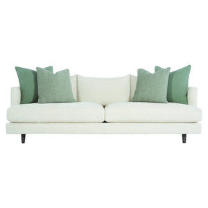 Bernhardt Bernhardt Colette Sofa: Art Deco Tuxedo Silhouette, Deep Feather-Down Seats, Generous 92" Scale - Made to Order P7427A