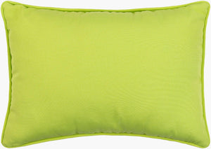 Surya Essien 13"L X 19"W Lumbar Pillow - Timeless Elegance, Durable Comfort, Usa-made, Outdoor Safe! Green Polyester,Polyester,Polyester,Polyfill Ei005-1319