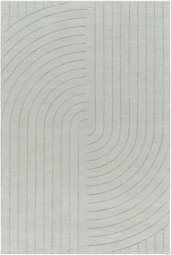 Livabliss Elissa Hand-loomed Wool Accent Rug Artisan Crafted for Entryways and Cozy Compact Spaces Sage 9' x 12' EIA2300-912