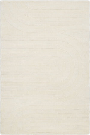 Livabliss Elissa Hand Loomed Wool Accent Rug Artisan Crafted for Entryway Bedside or Reading Nook Beige 2' x 3' EIA2301-23