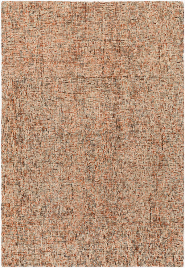 Surya Emily Eil-2300 Handmade 2' X 3' Area Rug - Elegant Modern Decor For Inviting Living Spaces Burnt Orange Wool Eil2304-23