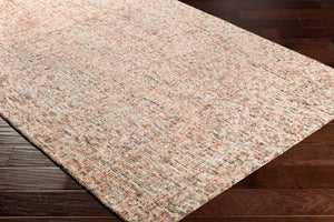 Surya Emily Eil-2300 Handmade 2' X 3' Area Rug - Elegant Modern Decor For Inviting Living Spaces Burnt Orange Wool Eil2304-23