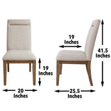 Steve Silver Garland Side Chair, Set of 2 GA500S