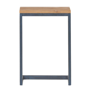 English Elm Christopher Knight Home® - Accent Table - Rustic Antique Fir Wood Design With Sturdy Iron Frame For Versatile Home Use 58970.00M