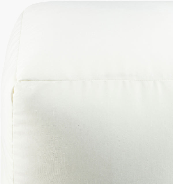 Surya Essien 18" Pouf - Durable, Stylish Outdoor Seating With Classic Design For Patios & Gardens, Usa Made Gray Polyester,Polyester,Polybeads Eipf002-181818