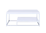 Steve Silver Lucia Cocktail Table White LU450CW