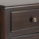 Connaught Entryway Storage Cabinet Dark Chestnut Brown B136P158125 Hearth and Haven