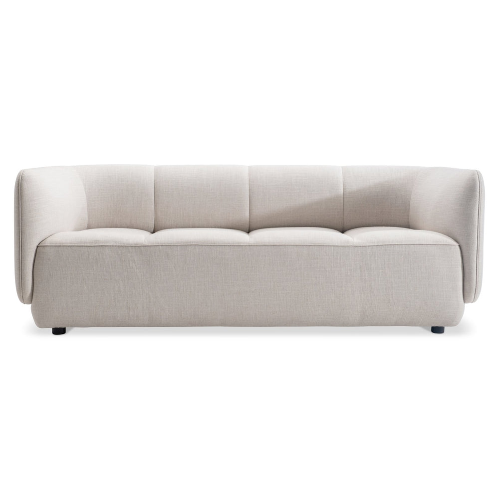 Bernhardt Bernhardt Mercer Tailored Fabric Sofa with Blind Tufting for Modern Living Rooms L9107O