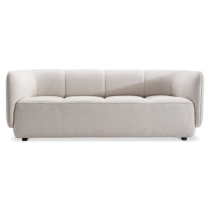 Bernhardt Bernhardt Mercer Tailored Fabric Sofa with Blind Tufting for Modern Living Rooms L9107O