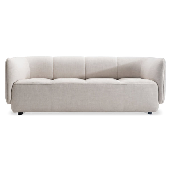 Bernhardt Bernhardt Mercer Tailored Fabric Sofa with Blind Tufting for Modern Living Rooms L9107O
