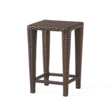 Christopher Knight Home® - Noble House - Outdoor Brown Wicker Nested Tables (Set Of 3)