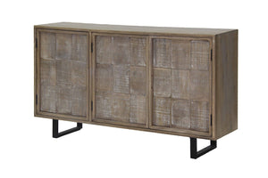 Parker House Crossings - Casablanca 57 In. TV Console Driftwood Solid Mango CSB#57