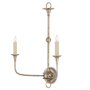 Nottaway Bronze Double-Light Wall Sconce - Elegant Minimalist Design for Traditional & Transitional Spaces