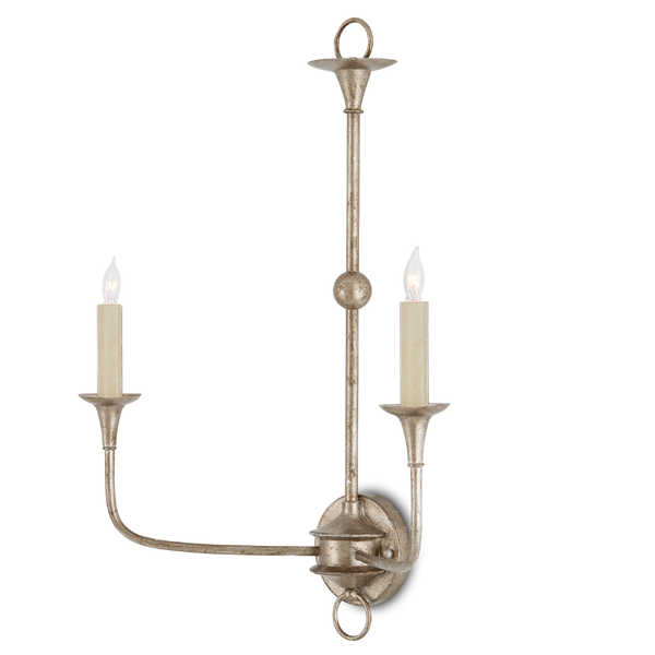 Nottaway Bronze Double-Light Wall Sconce - Elegant Minimalist Design for Traditional & Transitional Spaces