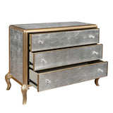 Pulaski Furniture Three Drawer Eglomise Accent Chest P301016-PULASKI P301016-PULASKI