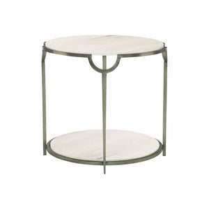 Bernhardt Morello Round Metal End Table 469123