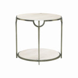 Morello Round Metal End Table