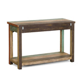 Christopher Knight Home® - Noble House - Meader Boho Handmade Distressed Mango Wood Console Table