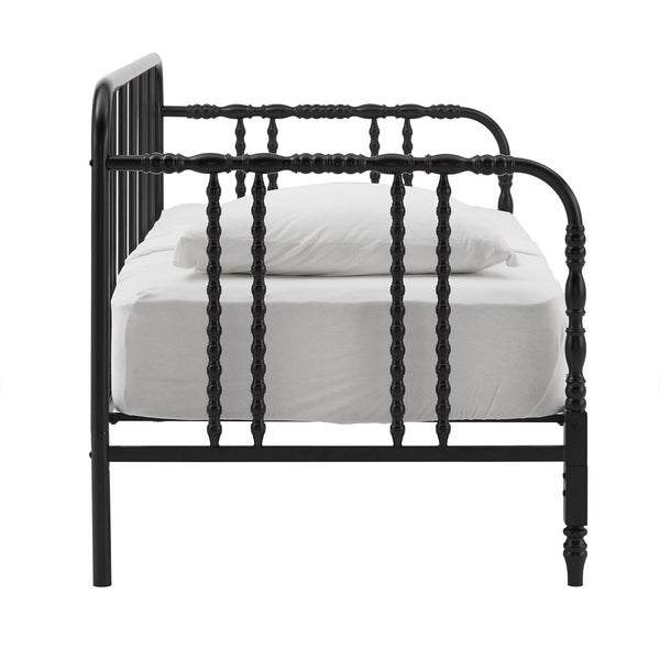 Homelegance By Top-Line Ambrose Metal Spool Daybed Black Metal