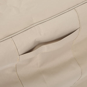 English Elm Christopher Knight Home® - SHIELD Chat Set Cover Waterproof Polyester Fabric, Handcrafted 19x8.5x6.38 Protective Outdoor Slipcover Beige 60003.00
