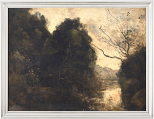 Surya Eldorado Hand Painted Traditional Framed Wall Art for Living Room or Dining Gallery ELDO005-35271