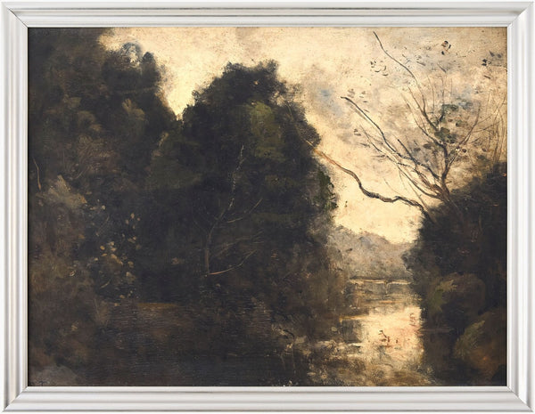 Surya Eldorado Hand Painted Traditional Framed Wall Art for Living Room or Dining Gallery ELDO005-35271