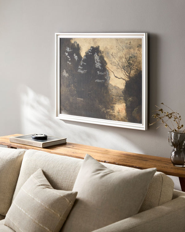 Surya Eldorado Hand Painted Traditional Framed Wall Art for Living Room or Dining Gallery ELDO005-35271