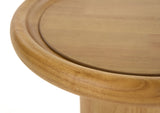 VIG Furniture Modrest Electra - Modern Round Rubberwood End Table VGHM-TB033S05