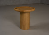 VIG Furniture Modrest Electra - Modern Round Rubberwood End Table VGHM-TB033S05