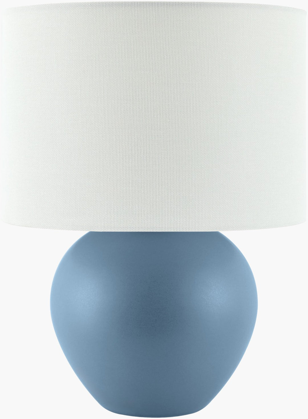 Livabliss Elio Ceramic Table Lamp with Linen Shade for Bedside Console or Reading Nook ELI-032