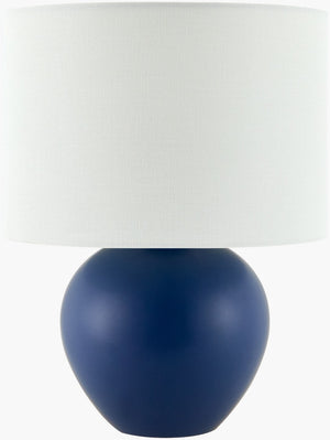 Livabliss Elio Ceramic Table Lamp with Linen Shade for Warm Ambient Bedroom Lighting ELI-034