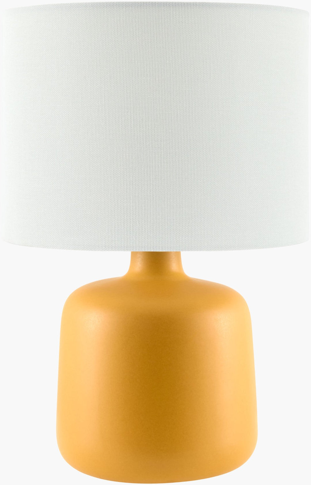 Livabliss Elio Ceramic Body Accent Lamp with Natural Jute Shade for Bedroom or Living Room ELI-036