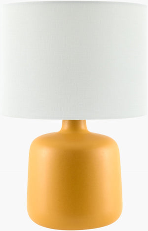 Livabliss Elio Ceramic Body Accent Lamp with Natural Jute Shade for Bedroom or Living Room ELI-036