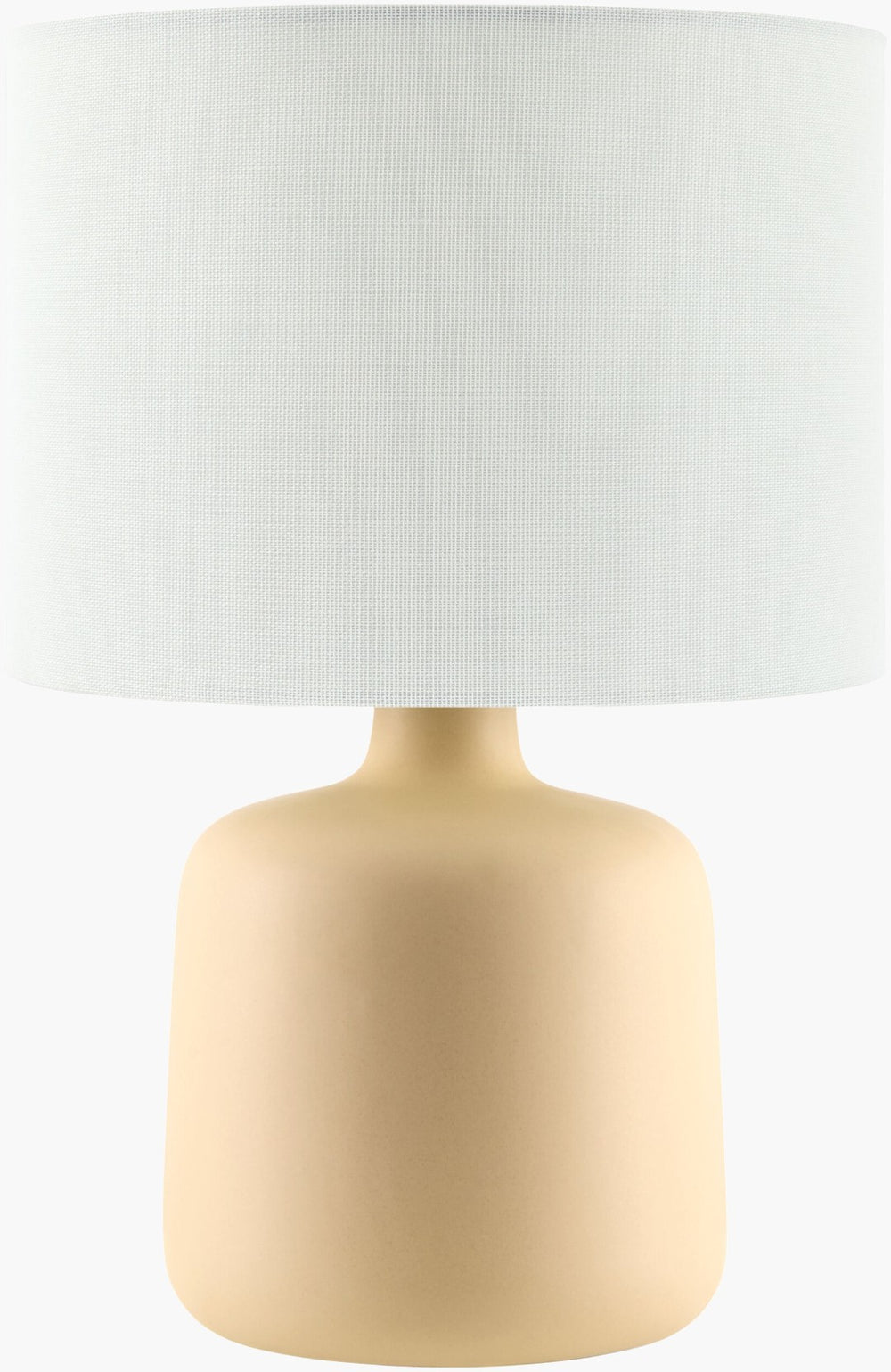 Livabliss Elio Ceramic Base Table Lamp with Woven Jute Shade for Warm Ambient Lighting ELI-038