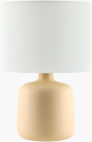 Livabliss Elio Ceramic Base Table Lamp with Woven Jute Shade for Warm Ambient Lighting ELI-038