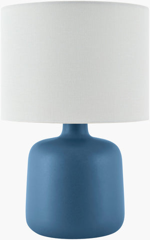 Livabliss Elio Ceramic Base Table Lamp with Natural Jute Shade for Warm Ambient Bedroom Glow ELI-039
