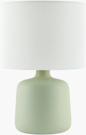 Livabliss Elio Ceramic Base Table Lamp with Jute Shade for Bohemian Coastal Farmhouse Decor ELI-040