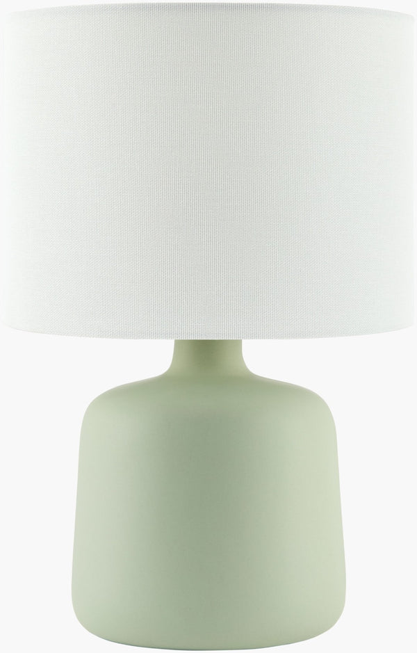 Livabliss Elio Ceramic Base Table Lamp with Jute Shade for Bohemian Coastal Farmhouse Decor ELI-040