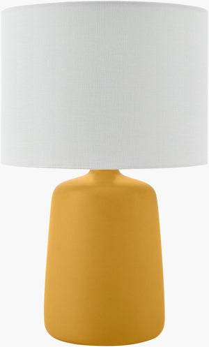Livabliss Elio Ceramic Table Lamp with Linen Shade for Nightstand or Living Room Decor ELI-043