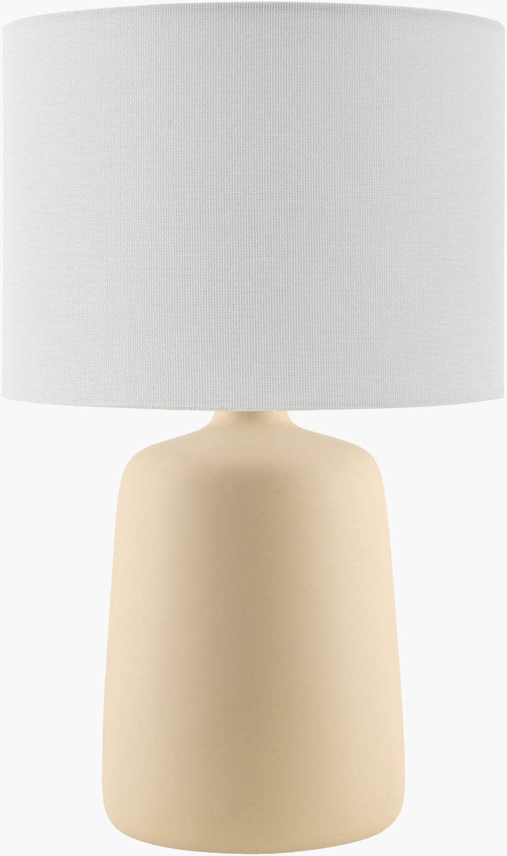 Livabliss Elio Ceramic Table Lamp with Linen Shade Warm Diffused Glow for Nightstand or Console ELI-045