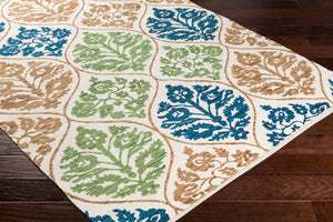 Surya Elaine 8' X 11' Handmade Cotton Rug - Rustic Charm For Cozy Decor, Durable & Inviting Style Beige Cotton Eli3084-811
