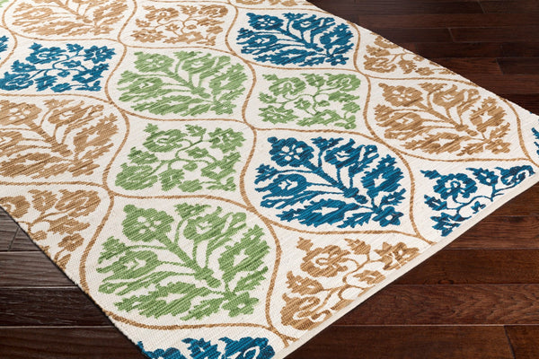 Surya Elaine 8' X 11' Handmade Cotton Rug - Rustic Charm For Cozy Decor, Durable & Inviting Style Beige Cotton Eli3084-811