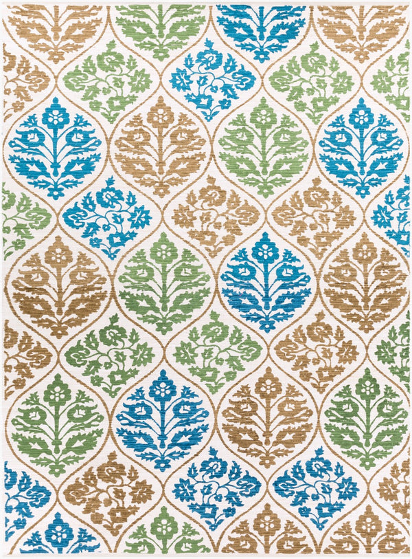 Surya Elaine 8' X 11' Handmade Cotton Rug - Rustic Charm For Cozy Decor, Durable & Inviting Style Beige Cotton Eli3084-811