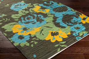 Surya Elaine 8' X 11' Handmade Cotton Rug - Rustic Charm For Cozy Decor, Durable & Inviting Style Sage Cotton Eli3089-811