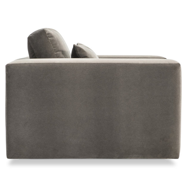 Bernhardt Bernhardt Felix Oversized Swivel Accent Chair Deep Plush Seating Modern Living Room B5672SB
