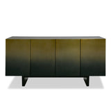 VIG Furniture Modrest Elmira - Glam Black Ash + Gradient Stainless Steel Buffet VGGMW-1658-BUF