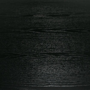 VIG Furniture Modrest Elmira - Glam Black Ash + Gradient Stainless Steel Round Dining Table VGGMDT-1658A